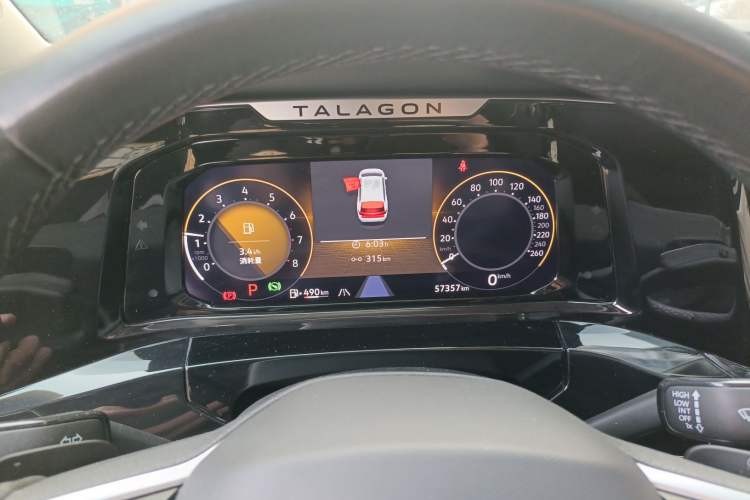 Used Volkswagen Talagon 2022 380TSI All-Wheel-Drive Luxury Prestige Pro 7-Seater Instrument Cluster