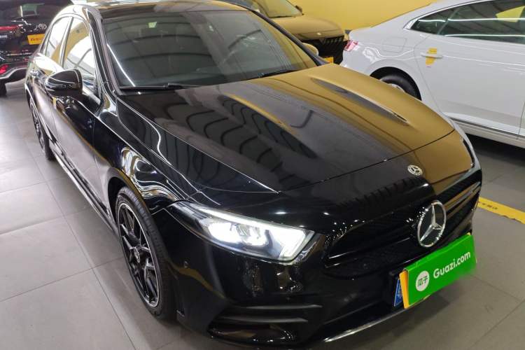 Used Mercedes-Benz A-Class 2020 Restyled A 200 L Sport Sedan Fashion Version Front Right 45 Deg