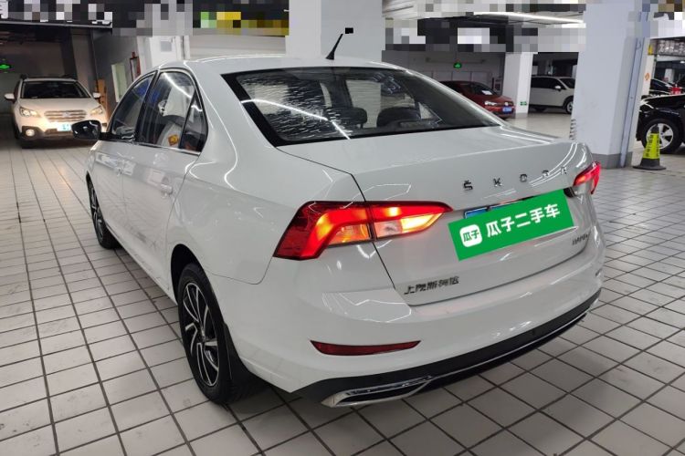 Used Skoda Rapid 2020 1.5L Manual Comfort Edition Rear Left 45 Deg