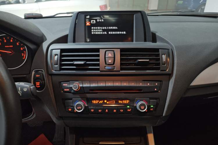 Used BMW 1 Series 2013 Facelifted 118i Leading Edition Audio And AC Panel