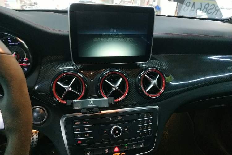 Used Mercedes-Benz CLA AMG 2015 AMG CLA 45 4MATIC Audio And AC Panel