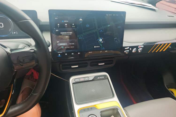 Used AION Y 2022 70 Intelligent Edition Lithium Iron Phosphate Audio And AC Panel