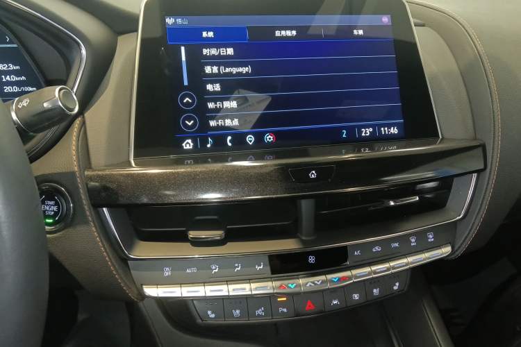 Used Cadillac CT5 2023 28T Platinum Super Driver-Assistance Edition Audio And AC Panel