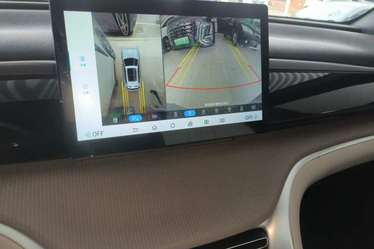 Used BYD Song Pro New Energy 2023 Champion Edition DM-i 71KM Navigation Model Audio And AC Panel