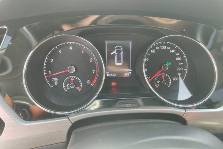 Used Volkswagen Touran 2018 Volkswagen Touran L 280TSI DSG Boundary Edition 7 Seats China V Emission Standard Instrument Cluster