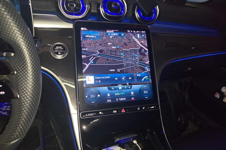 Used Mercedes-Benz C-Class 2022 Restyled C 260 L Sport Edition Audio And AC Panel