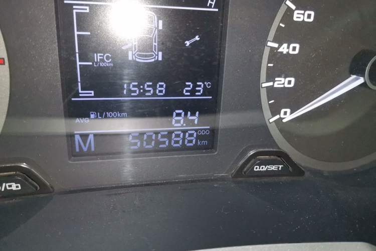 Used Geely Auto Emgrand GS 2016 Sports Edition 1.8L Manual LingShang Model Odometer Close Up