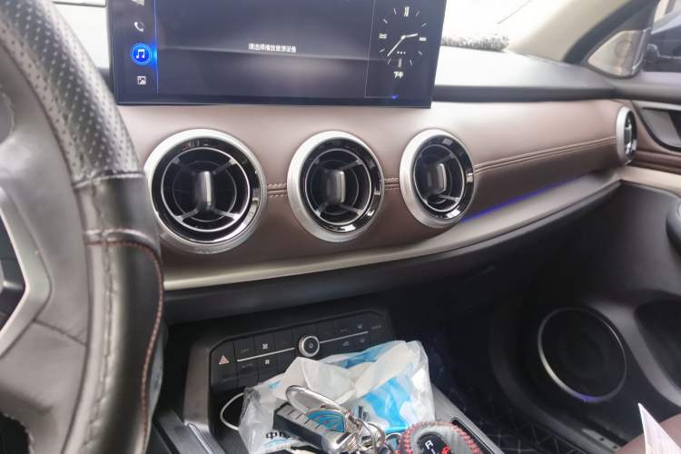 Used Wey VV6 2020 2.0T Two-Wheel Drive Smart Protection+ Audio And AC Panel