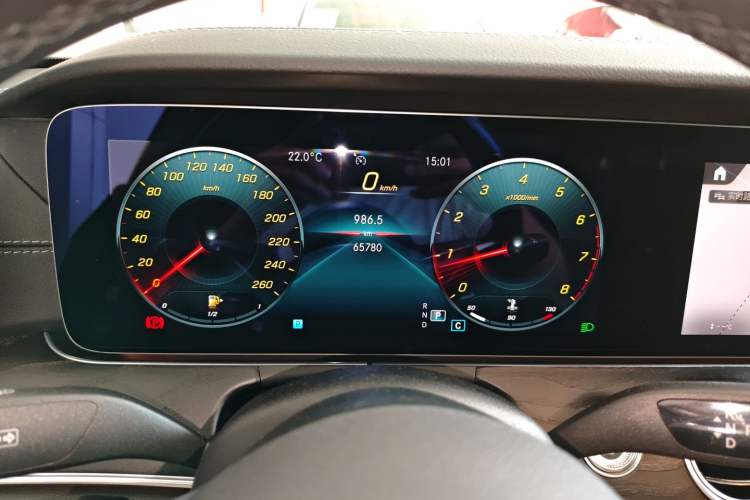 Used Mercedes-Benz E-Class 2021 Updated E 260 Fashion Sport Edition Instrument Cluster