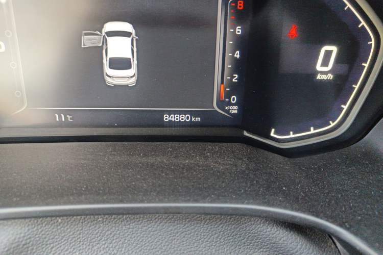 Used Kia K3 2021 Revised 1.5L CVT Fashion Edition Odometer Close Up