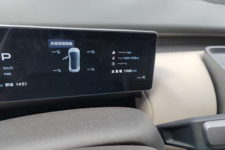 Used AION UT 2025 420 Prestige Edition Odometer Close Up