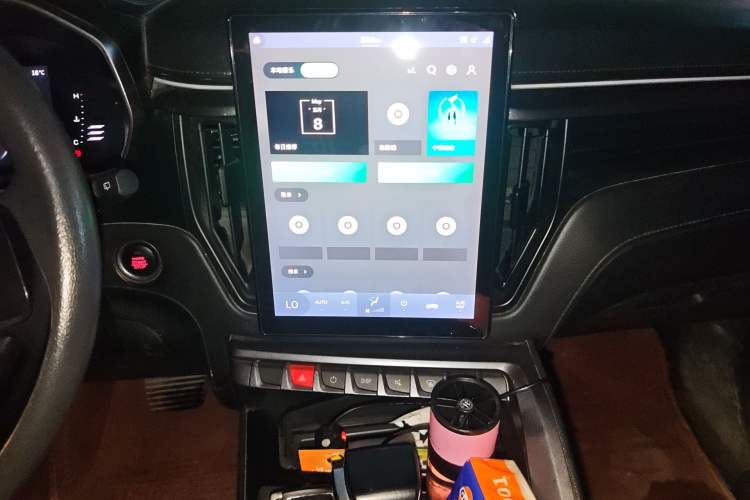 Used FORTHING T5L 2020 1.5T Automatic Luxury 7-Seater China VI Standard Audio And AC Panel