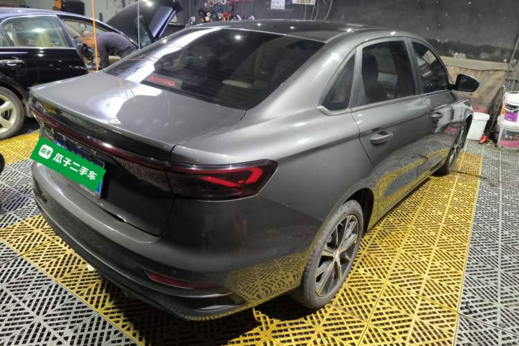 Used Geely Auto Emgrand 2022 4th Generation 1.5L CVT Flagship Model Rear Right 45 Deg