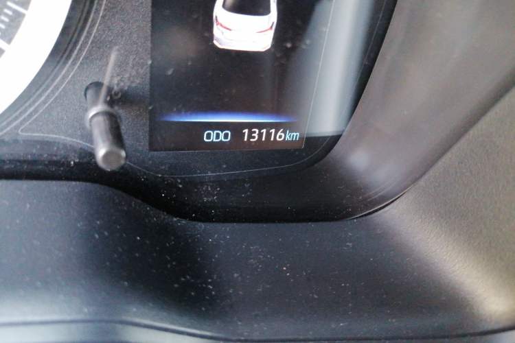 Used Toyota Corolla 2023 1.2T Elite Edition Odometer Close Up