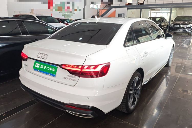 Used Audi A4L 2022 40 TFSI Luxury Dynamic Model Rear Right 45 Deg