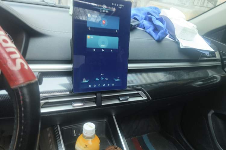 Used BYD Qin New Energy 2019 High-Range Deluxe Model Audio And AC Panel