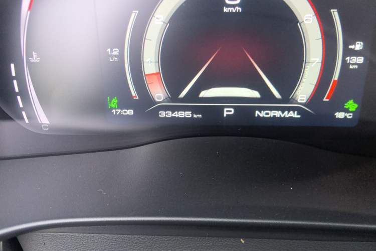 Used Haval H6 2021 National Trend Edition 2.0 GDIT Automatic GT Version Odometer Close Up