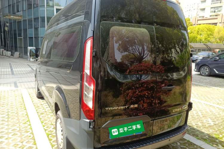 Used Ford Transit 2017 2.0T Gasoline Automatic Multi-Function Commercial Vehicle Mid-Drive Mid-Roof China V-standard Rear Left 45 Deg