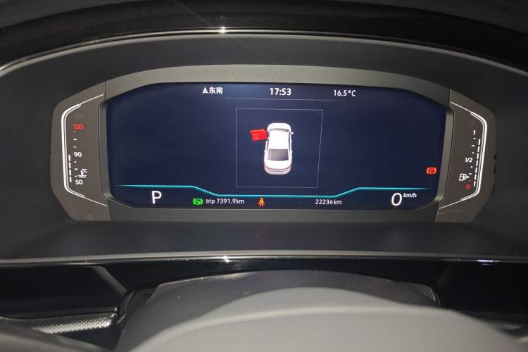 Used Volkswagen Passat 2024 380TSI Starry Dragon Edition Odometer Close Up