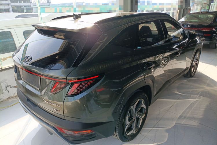 Used Hyundai Tucson 2023 Tucson L 1.5T Automatic Two-Wheel Drive LUX Prestige Edition Rear Right 45 Deg