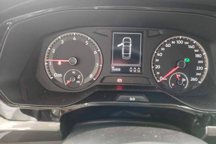 Used Volkswagen Bora 2021 280TSI DSG Elite Smart Connectivity Version Odometer Close Up