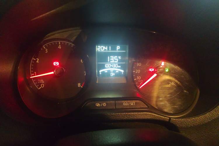 Used Volkswagen Polo 2016 1.4L Automatic Trendy Model Instrument Cluster