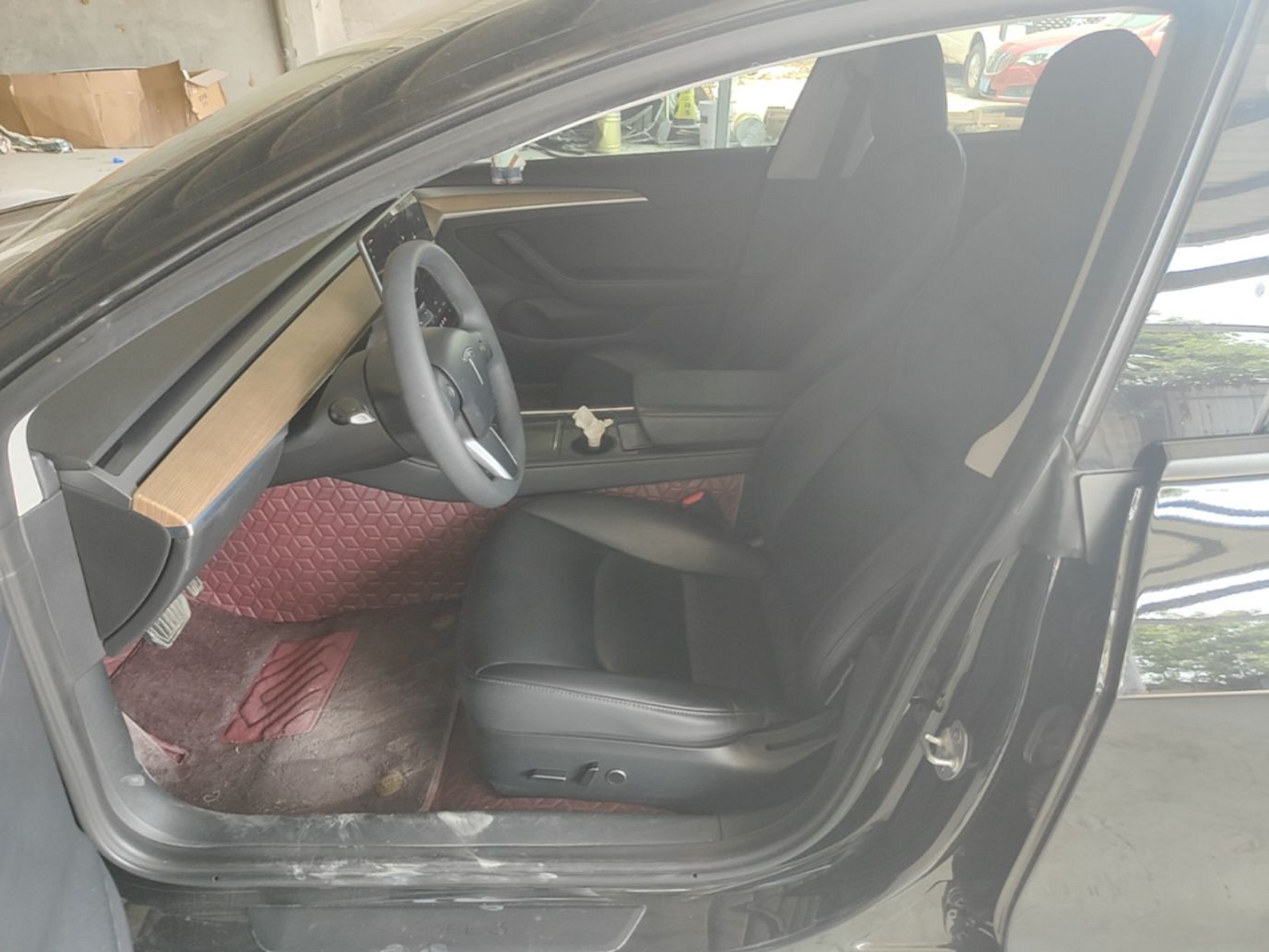 Avant de la voiture