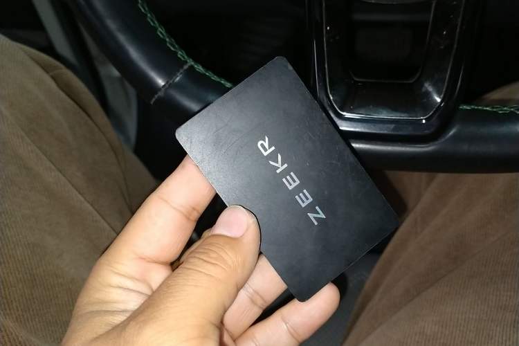 Used Zeekr 001 2022 Ultra-Long Range Dual-Motor YOU Version Vehicle Key