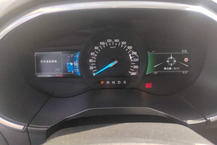 Used Ford Edge 2018 EcoBoost 245 Four-Wheel Drive Titanium 7-Seater Instrument Cluster