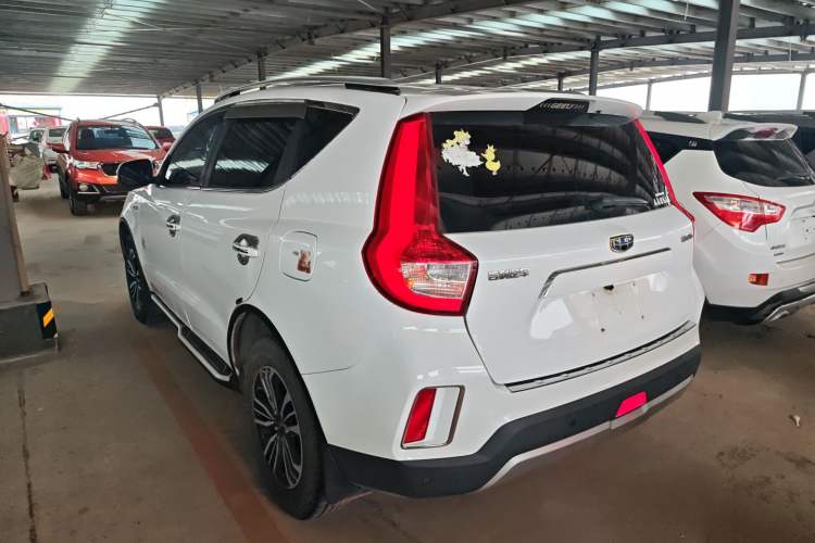 Used Geely Auto Vision X6 2016 1.3T CVT Luxury Model Rear Left 45 Deg