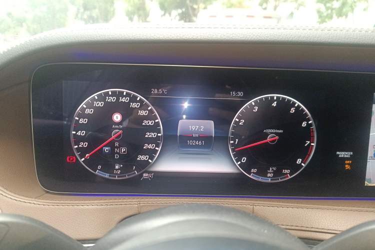 Used Mercedes-Benz S-Class 2019 S 450 L 4MATIC Instrument Cluster