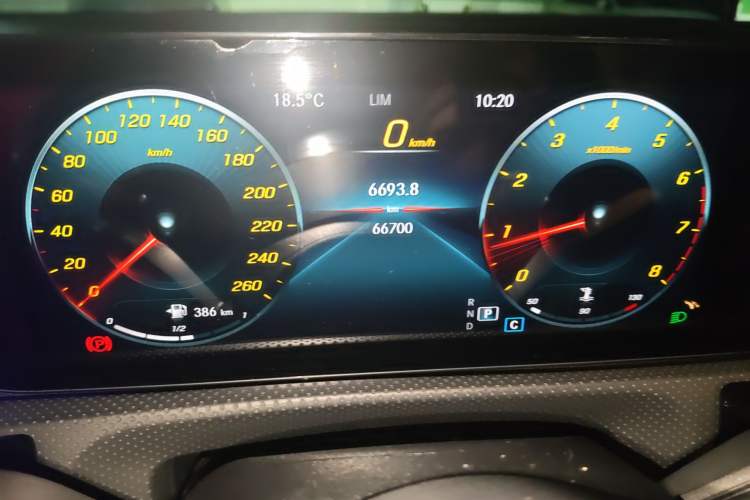 Used Mercedes-Benz A-Class 2021 A 200 L Sport Sedan Fashion Model Instrument Cluster