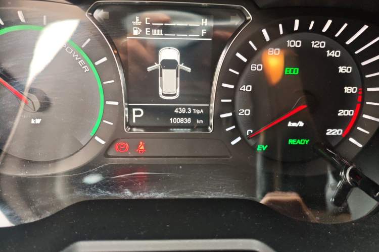 Used GAC Trumpchi GS4 New Energy 2017 1.5L PHEV Smart Enjoyment Edition Odometer Close Up