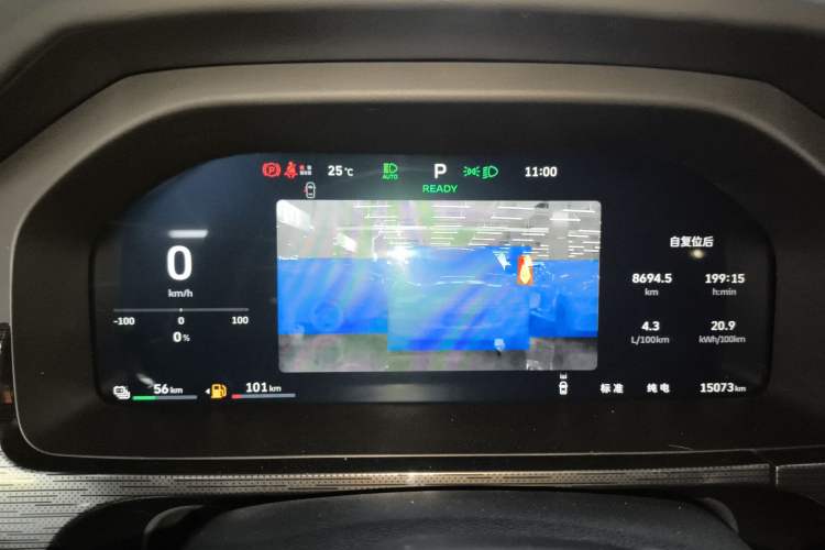 Used Tank 400 New Energy 2026 Model—Hi4-Z Smart Enjoyment Version Instrument Cluster