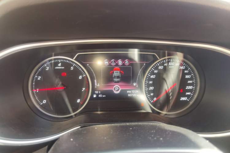 Used Hongqi H5 2022 Classic Model 1.5T DCT Flagship Edition Instrument Cluster