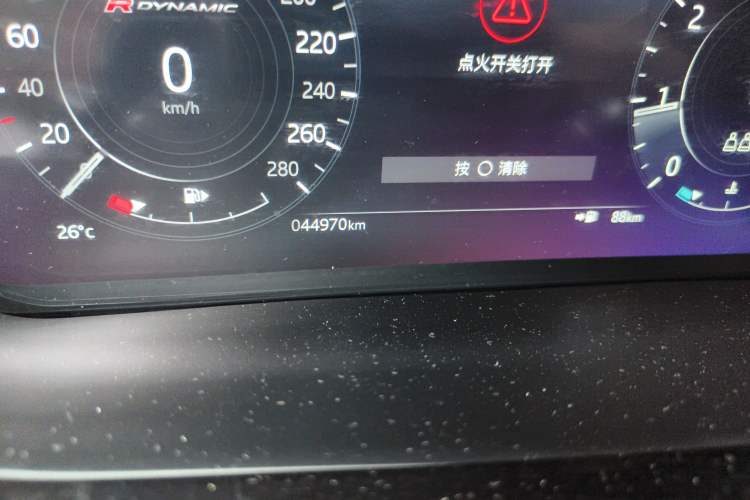 Used Land Rover Range Evoque 2022 Aurora L 249 PS R-Dynamic Luxury Edition Odometer Close Up