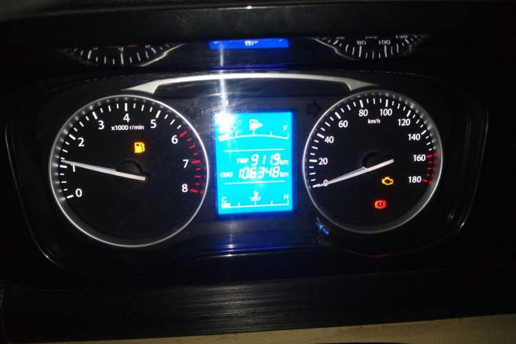 Used CHANGAN KUAYUE Xing V3 2022 1.5L Gasoline Standard Model 2-Seat Van JL473QH Instrument Cluster