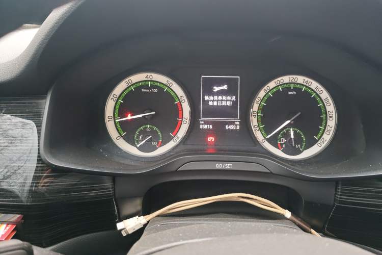 Used Skoda Kodiaq 2018 Restyled TSI330 7-Seater Two-Wheel Drive Luxury Enjoyment Edition Odometer Close Up