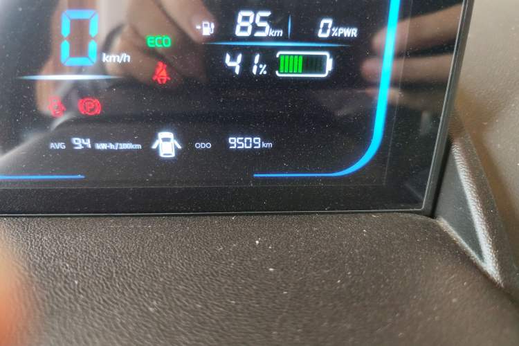 Used CHANGAN NEVO Lumin 2022 210km Sweet Edition Odometer Close Up