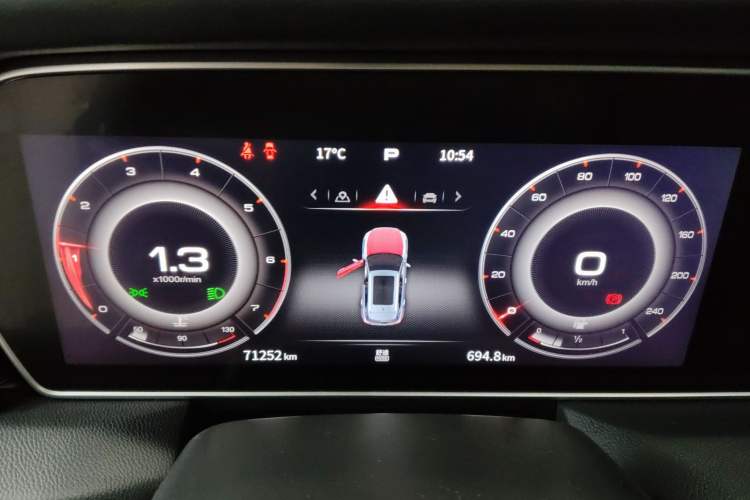 Used Hongqi HS5 2022 Facelifted Version 2.0T Smart Connect Flagship All-Wheel-Drive Edition