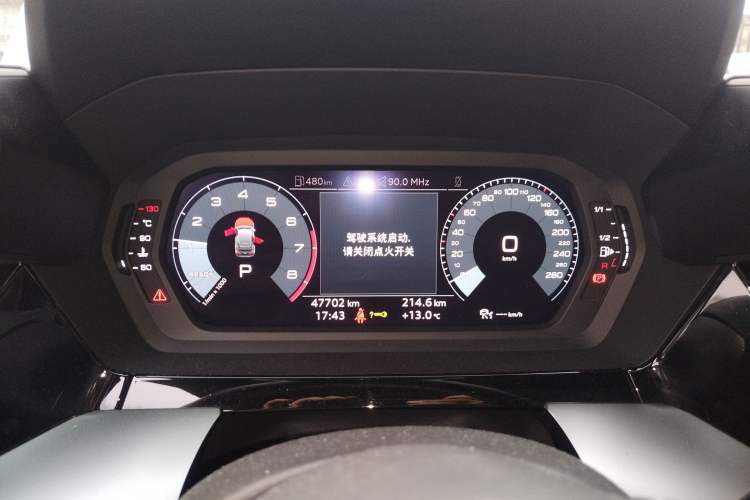 Used Audi A3 2021 Sportback 35 TFSI Fashionable Sports Model Instrument Cluster