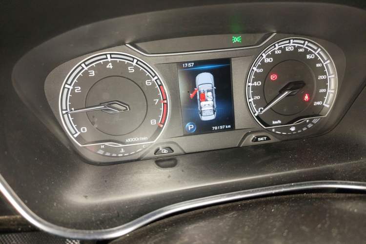 Used Geely Auto Binray 2019 200T DCT Binchi Edition Odometer Close Up