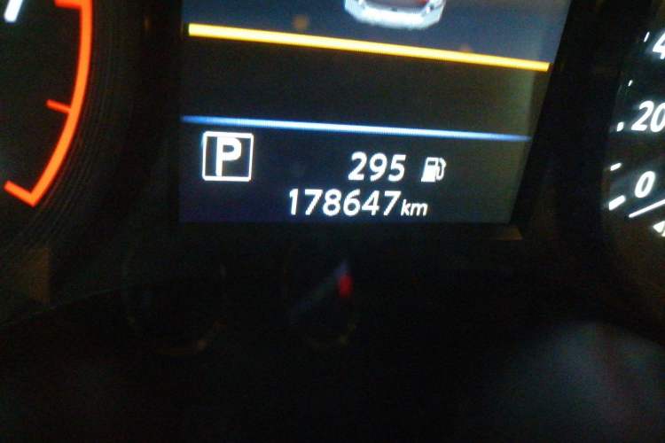 Used Nissan Teana 2021 2.0L XL Comfort Edition Odometer Close Up