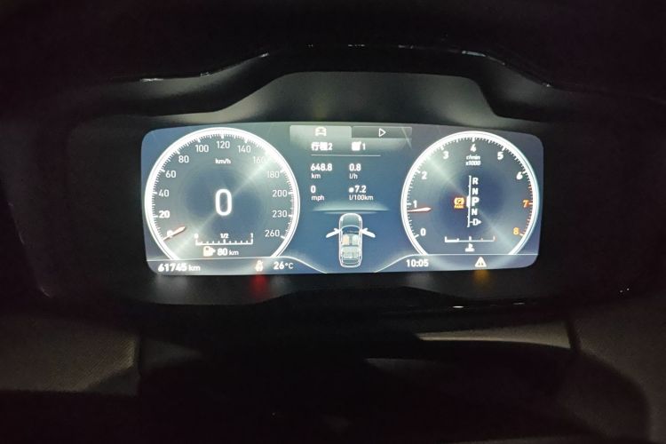 Used Lynk & Co 01 2017 2.0T Two-Wheel-Drive Version Instrument Cluster