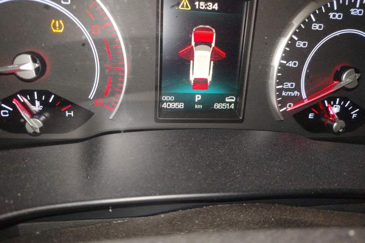 Used Haval H6 2017 Red-Label 2.0T Automatic Two-Wheel Drive Leading Edition Odometer Close Up