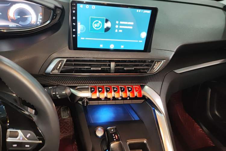 Used Peugeot 4008 2018 350THP Elite Edition Audio And AC Panel