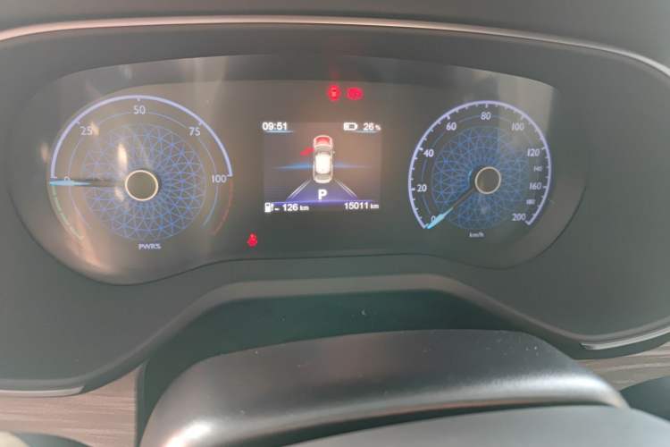 Used Hongqi E-QM5 2024 560km PLUS Odometer Close Up