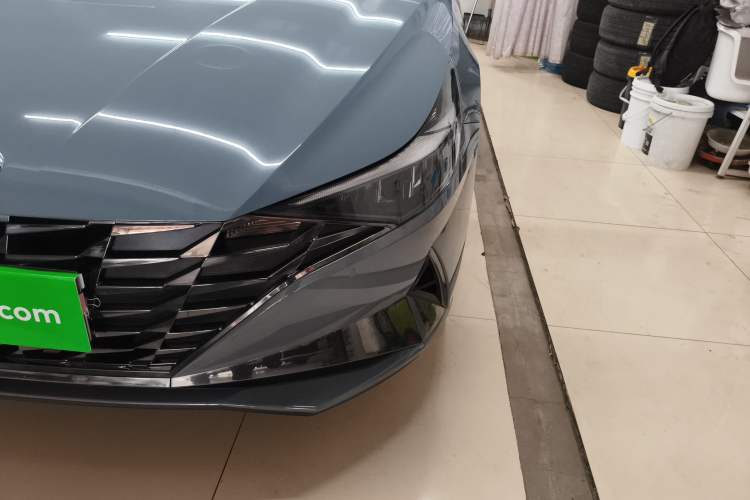 Used Hyundai Elantra 2022 1.5L CVT LUX Prestige Edition Left Front Headlight