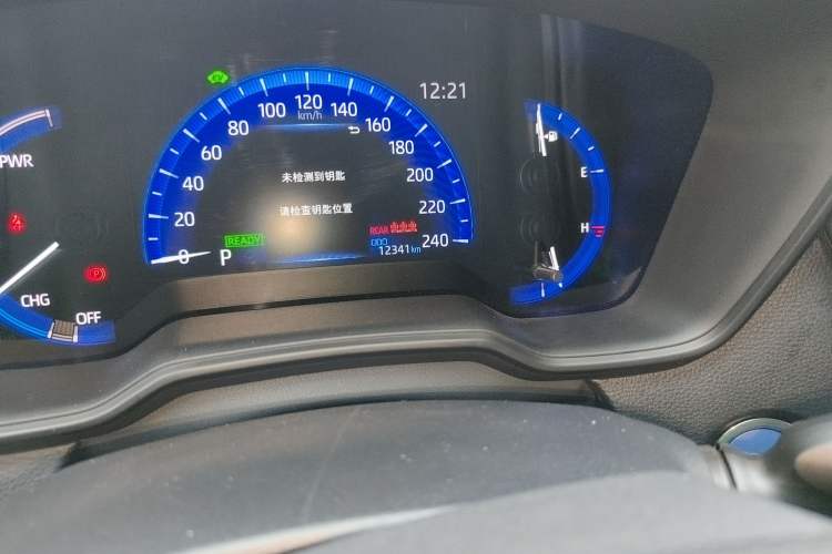 Used Toyota Corolla 2019 Dual-Engine 1.8L E-CVT Flagship Edition Odometer Close Up