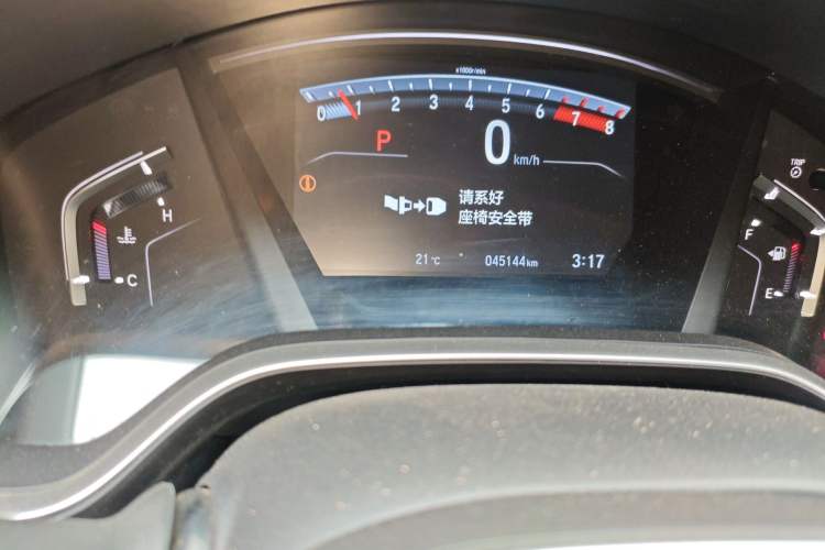 Used Honda Breeze 2021 240TURBO CVT Front-Wheel Drive Elite Edition Odometer Close Up